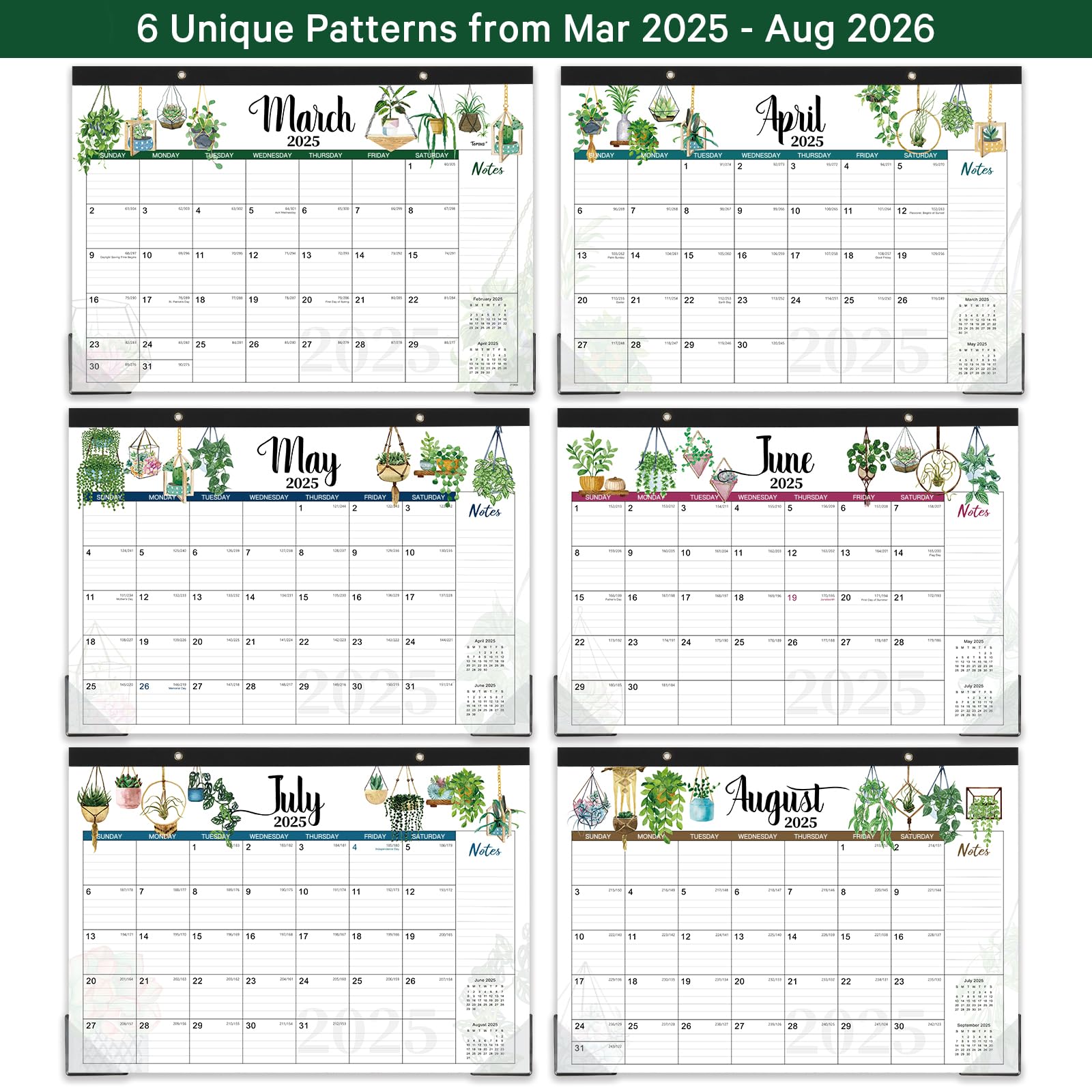 2025-2026 Large Desk Calendar (17