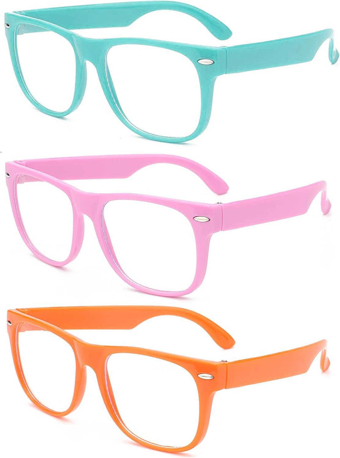 OWL 3-Pack Blue Light Blocking Glasses for Kids - Anti Blue Ray Computer Gaming Glasses, Non-Prescription with Tester - Protect Eyes from Digital Screens for School, Gaming & Online Learning