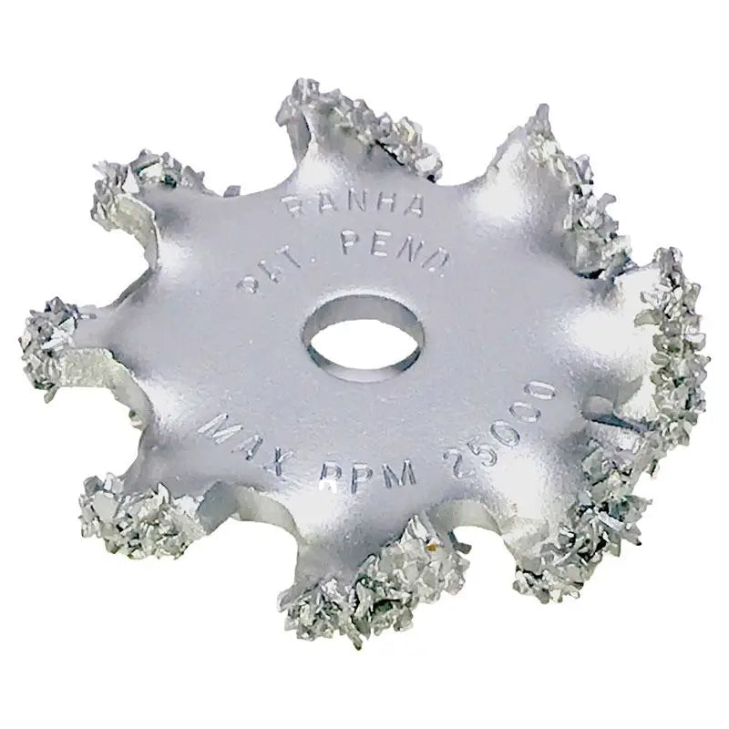 45° Angle Face Rasps with 2 Diameters - Woodworking & Metalworking Tools for Smoothing, Shaping, and Finishing Edges