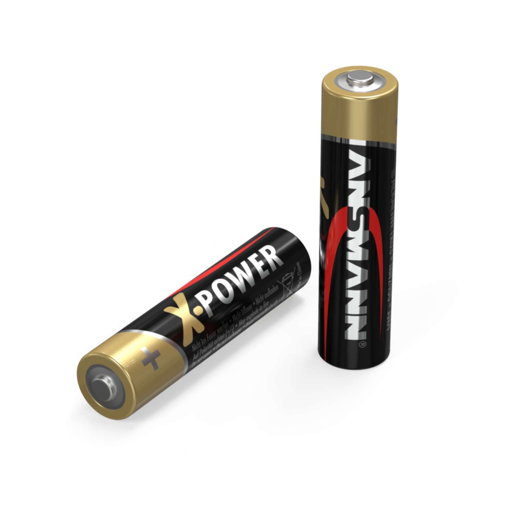 Ansmann X-Power AA Rechargeable Batteries 4-Pack - High Capacity 2800mAh, Long Lasting Power for Cameras, Toys, Flashlights & Electronics