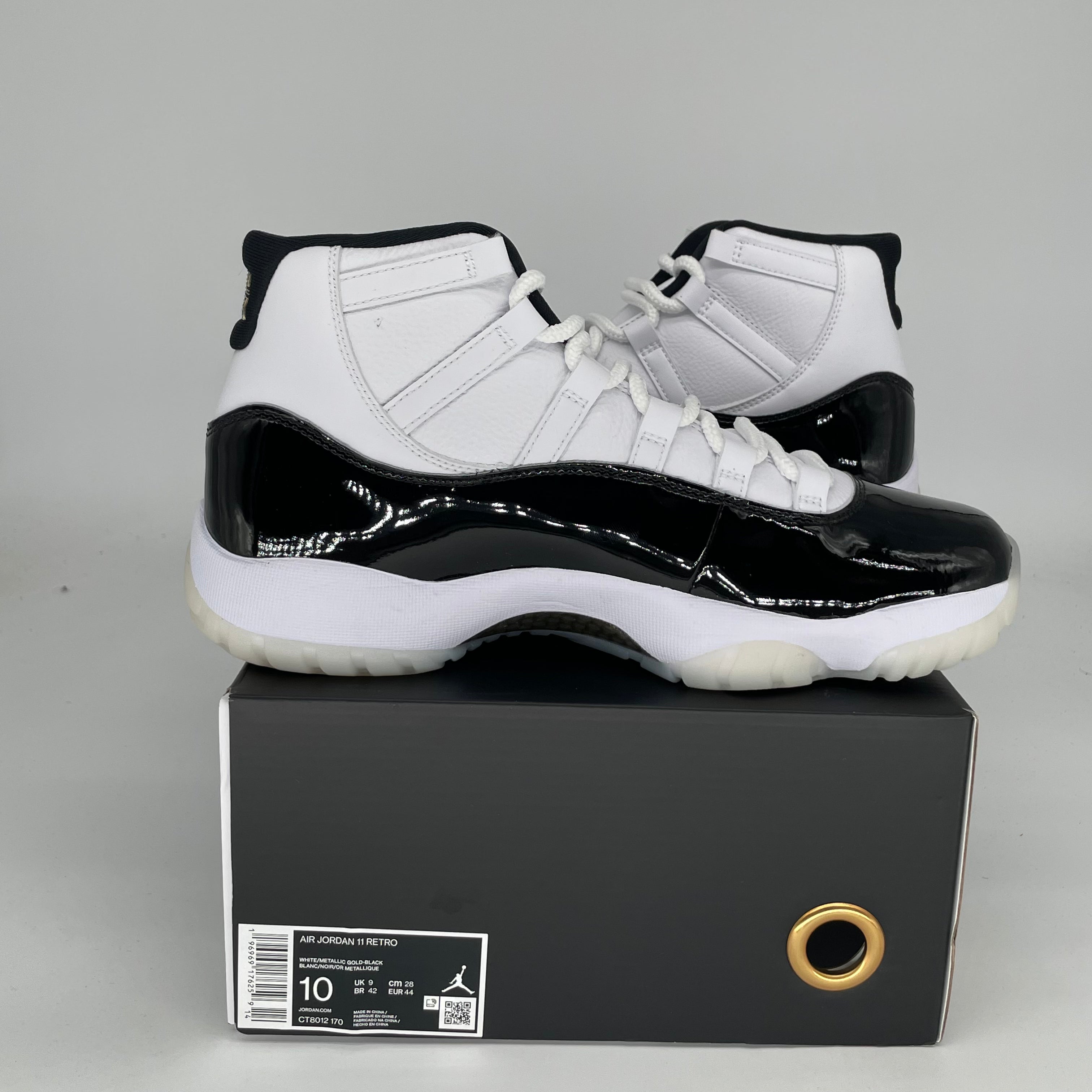 AIR JORDAN 11 DMP GRATITUDE Basketball Shoes Men's Size 10 - CT8012-170 | Retro Sneakers for Casual Wear & Court Performance