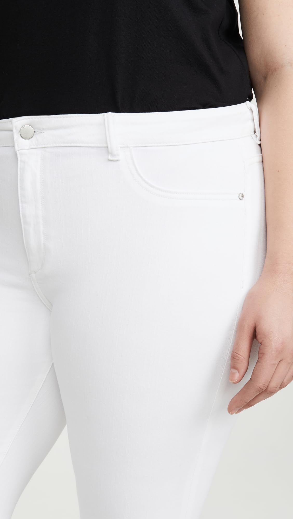 DL1961 Women's Florence Skinny Mid Rise Ankle Jeans - Stretch Denim Pants for Everyday Comfort | Perfect for Work, Casual Outings & Date Nights