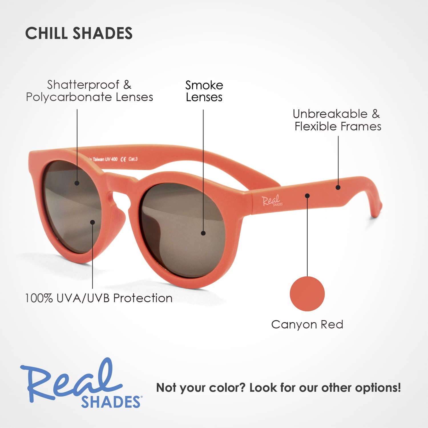 Unbreakable Kids Sunglasses UV 400 Protection - Shatterproof Flexible Frame Sunglasses for Boys & Girls - Perfect for Beach, Swimming, Outdoor Play & Sports Activities