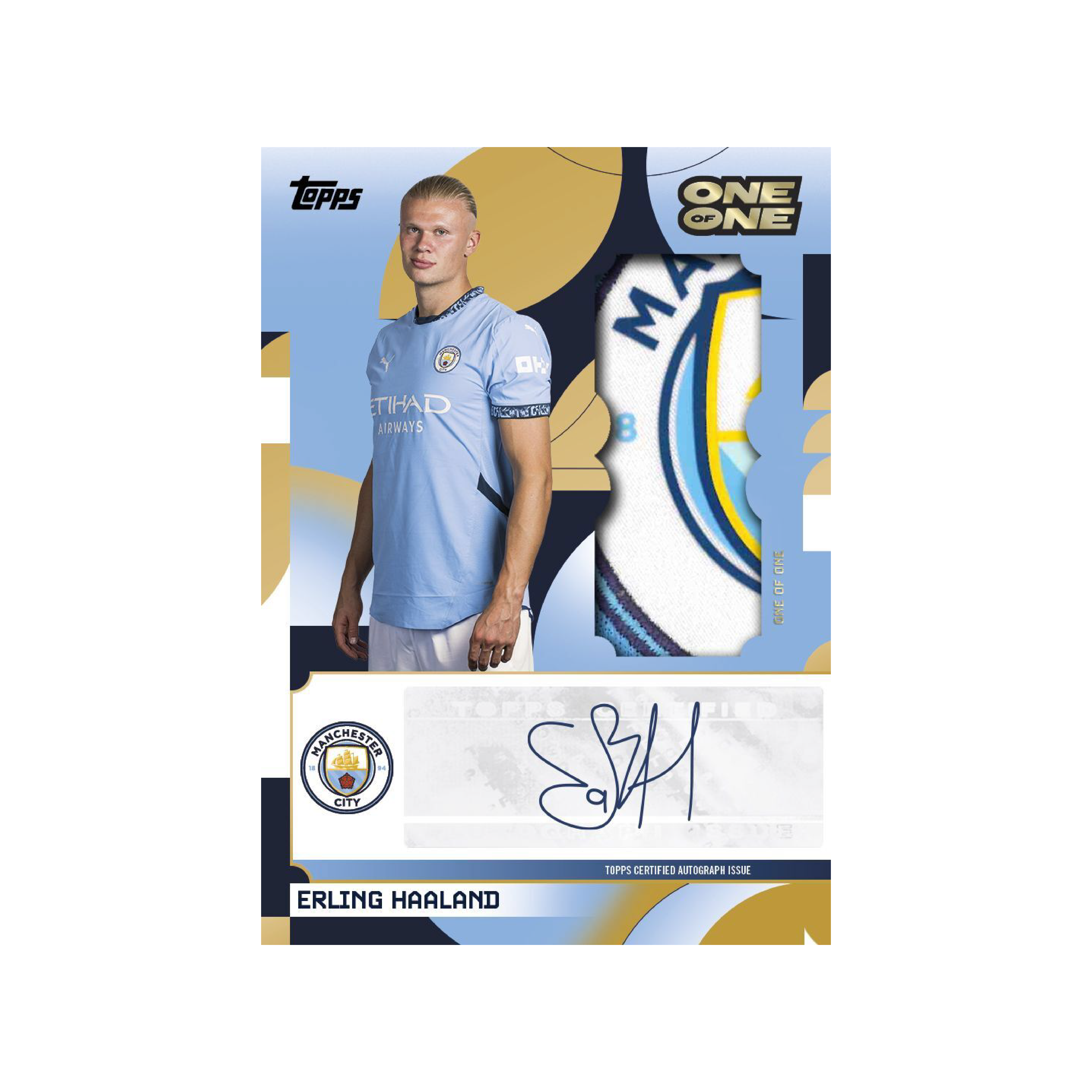 Official Topps Manchester City 2024/25 Team Soccer Trading Cards - Perfect for Collectors, Fans & Fantasy League Players