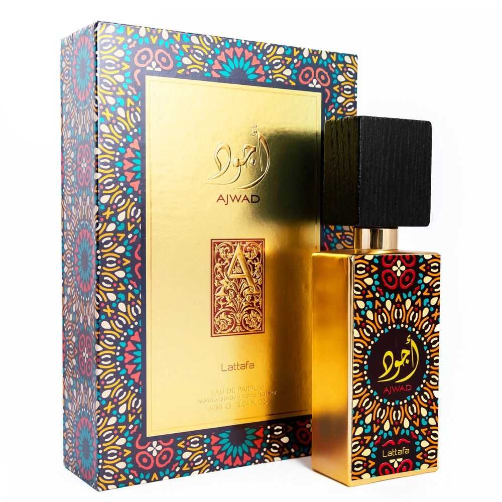 Ajwad Eau de Parfum 60ml - Premium Long-Lasting Fragrance for Men & Women | Perfect for Daily Wear, Special Occasions & Gifting