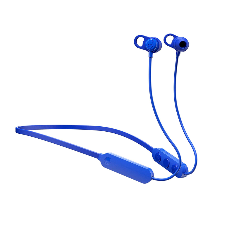 Skullcandy JIB Plus Wireless Bluetooth Earbuds - True Wireless In-Ear Headphones with Mic, 6-Hour Battery, Sweatproof - Blue | Perfect for Gym, Running, Workouts & Commuting