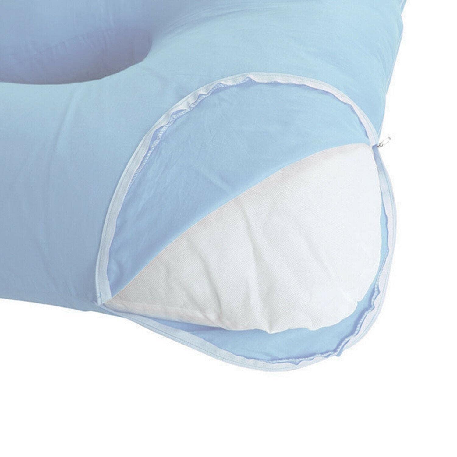 **Best U-Shaped Pregnancy Pillow for Maternity Support – Contoured Body Pillow (60x120cm) for Extra Comfort – Perfect for Sleeping, Back Pain Relief & Side Sleepers**    *(Ideal for Pregnant Women, Nursing Moms & Comfort Seekers – Great for Beds, Couches & Relaxation)*