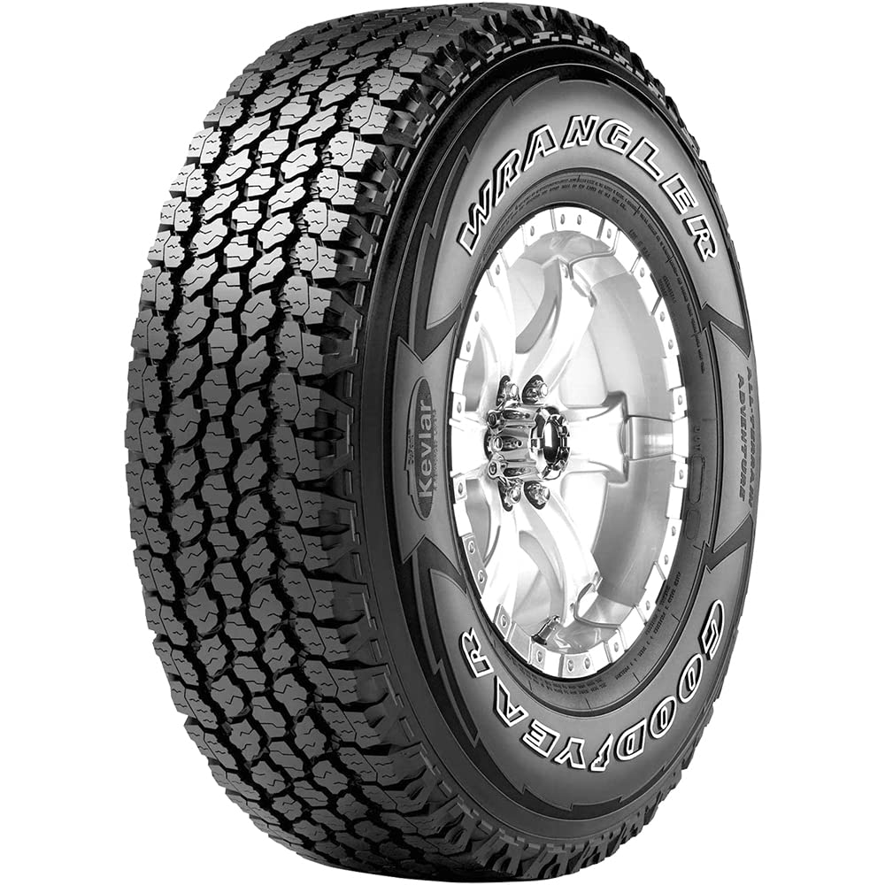 Goodyear Wrangler All-Terrain Adventure Kevlar Tire 265/70R18 - Off-Road, Mud, Snow & Highway Driving - Durable SUV & Truck Tires for Adventure & Daily Commute
