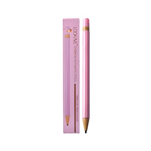 Waterproof Brown Eyebrow Pencil - Long Lasting Eyebrow Eyeliner Gel Pen with Brush & Comb for Women | Professional Makeup for Natural Look | Perfect for Daily Use, Work, and Special Occasions