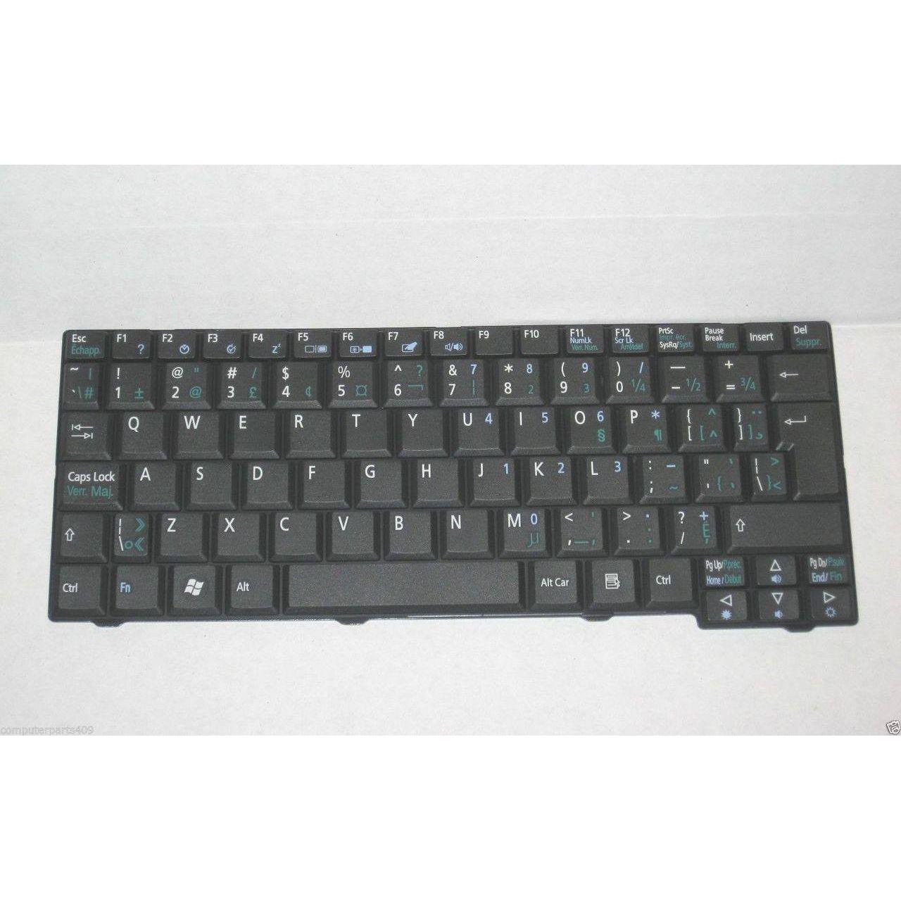 eMachines 250 Wired Keyboard - Canadian Bilingual Layout (PK1306F0930) - Perfect for Office, Home & Gaming Use