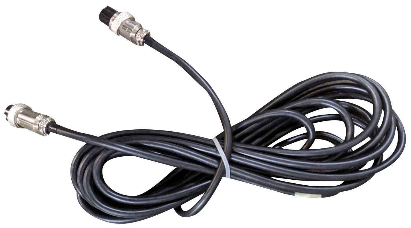 4-Pin Quick Connect Cable - 15ft PEC-IN202 Floor Scale Indicator Connector Wire - Durable & Flexible for Industrial Weighing Scales & Commercial Use