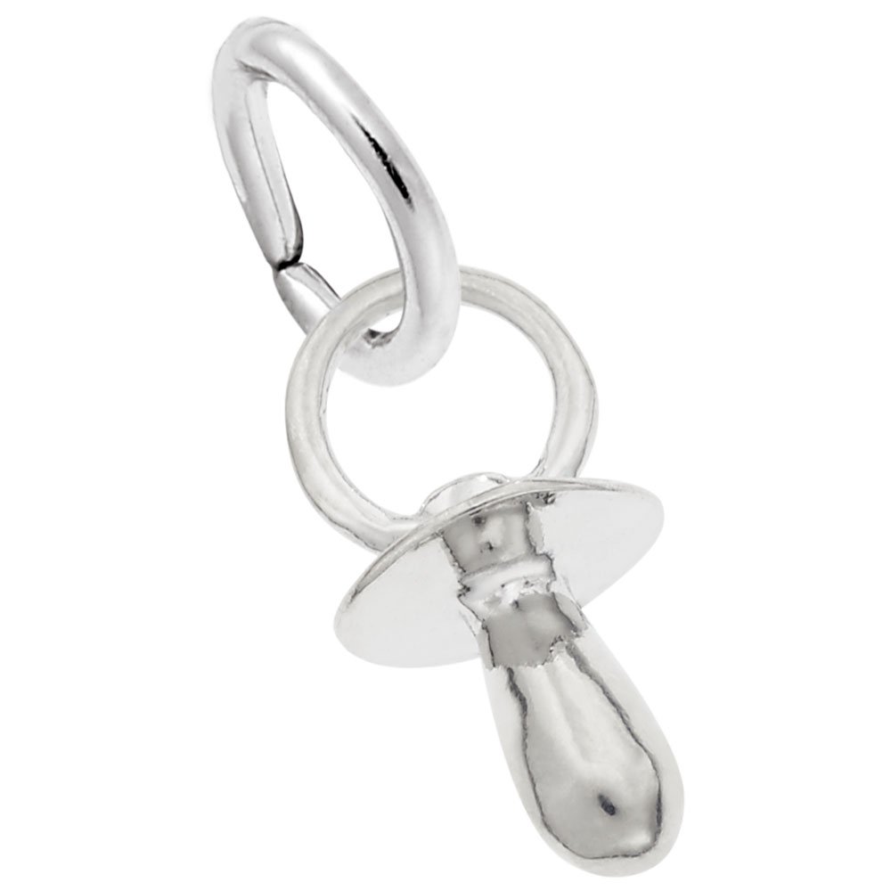 Cute Pacifier Charm for Jewelry Making - Dainty Baby Shower Gift for Bracelets & Necklaces - Perfect for DIY Crafts, Newborn Keepsakes & Personalized Accessories