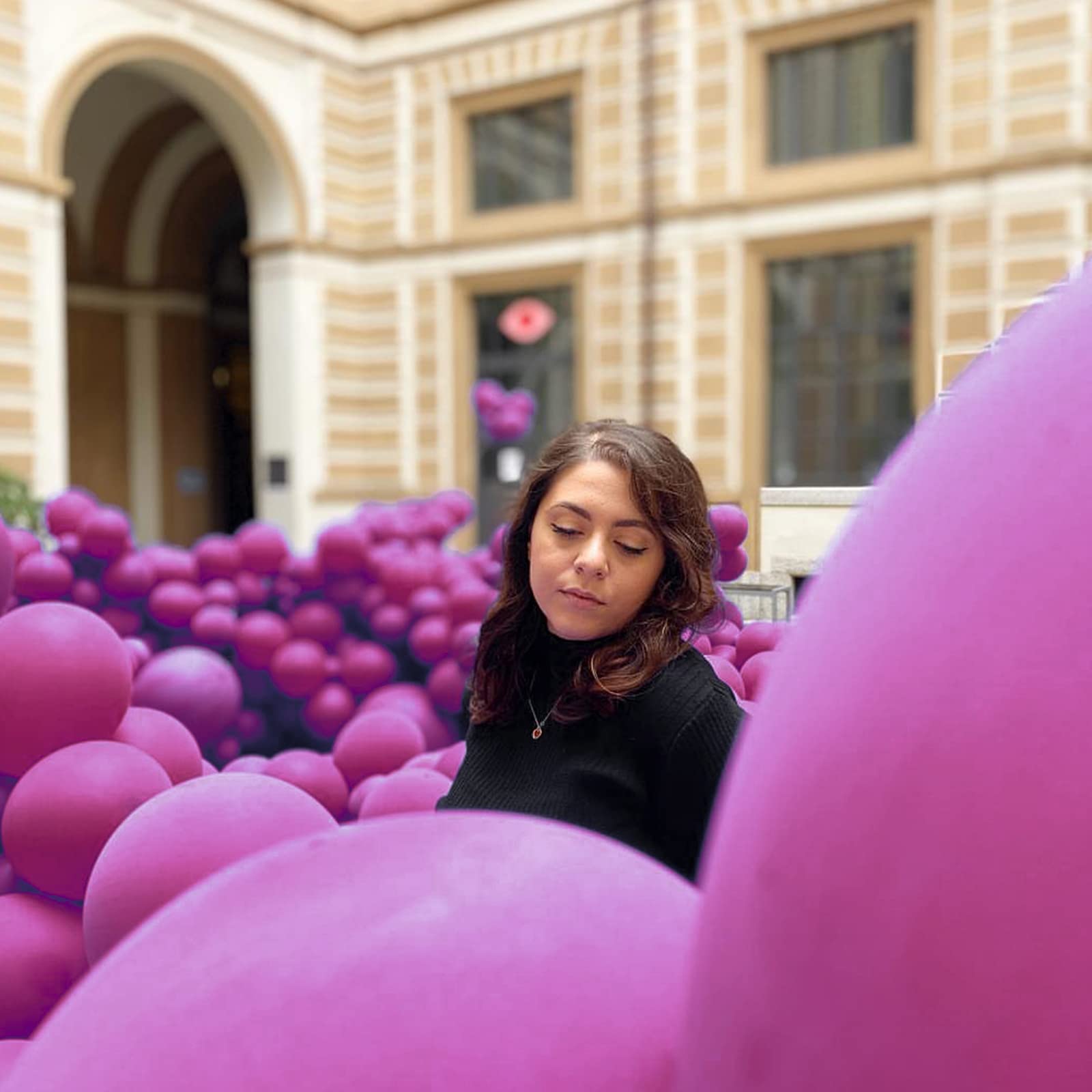 50 Pcs 12 Inch Boho Purple Balloons - Dark Purple Balloon Garland & Arch Kit for Birthday, Wedding, Baby Shower Decorations | PartyWoo Premium Latex Balloons for Indoor & Outdoor Party Decor