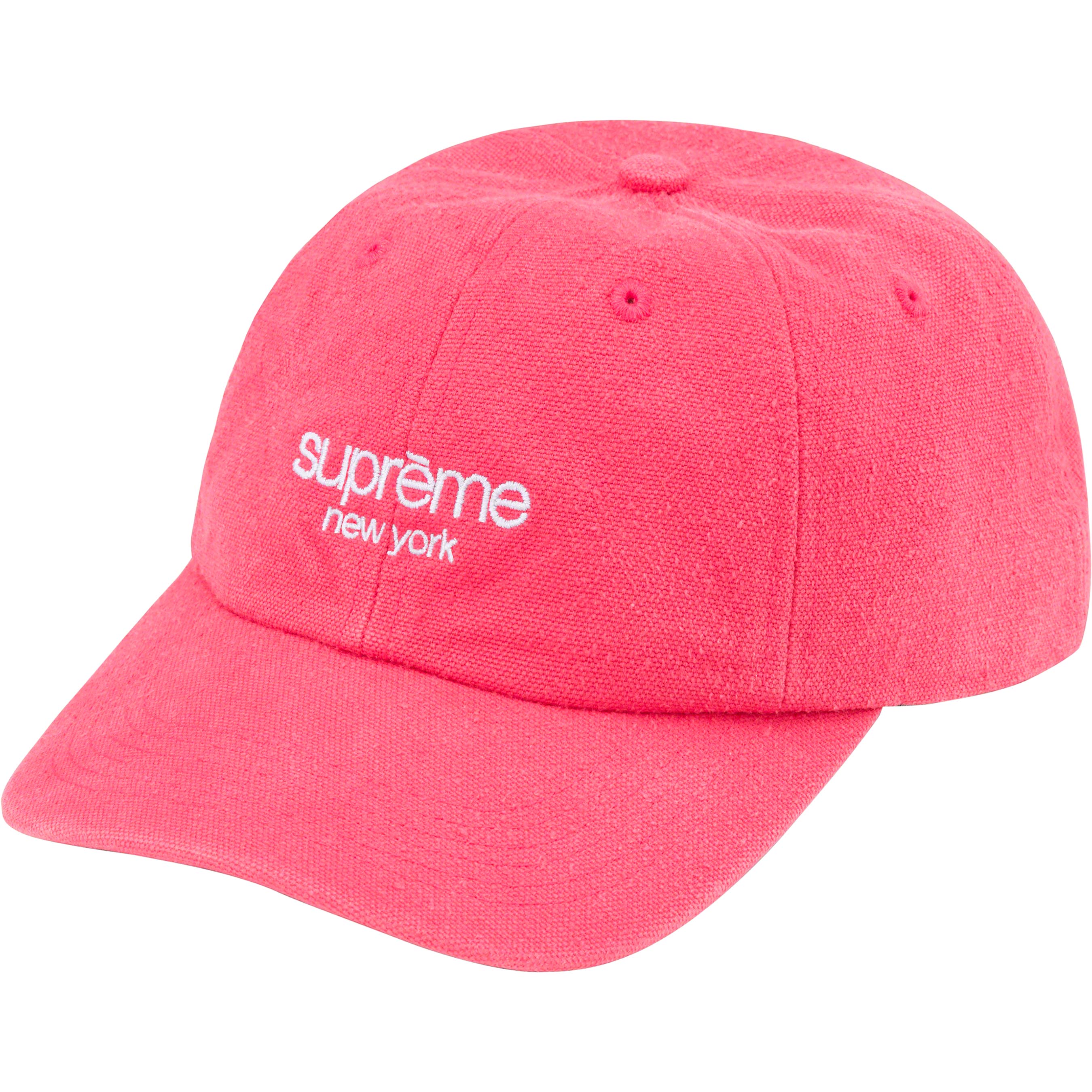 Supreme Classic Logo 6-Panel Pink Snapback Hat - Stylish Streetwear Accessory for Men & Women | Perfect for Casual Outfits, Hip-Hop Fashion, and Urban Street Style