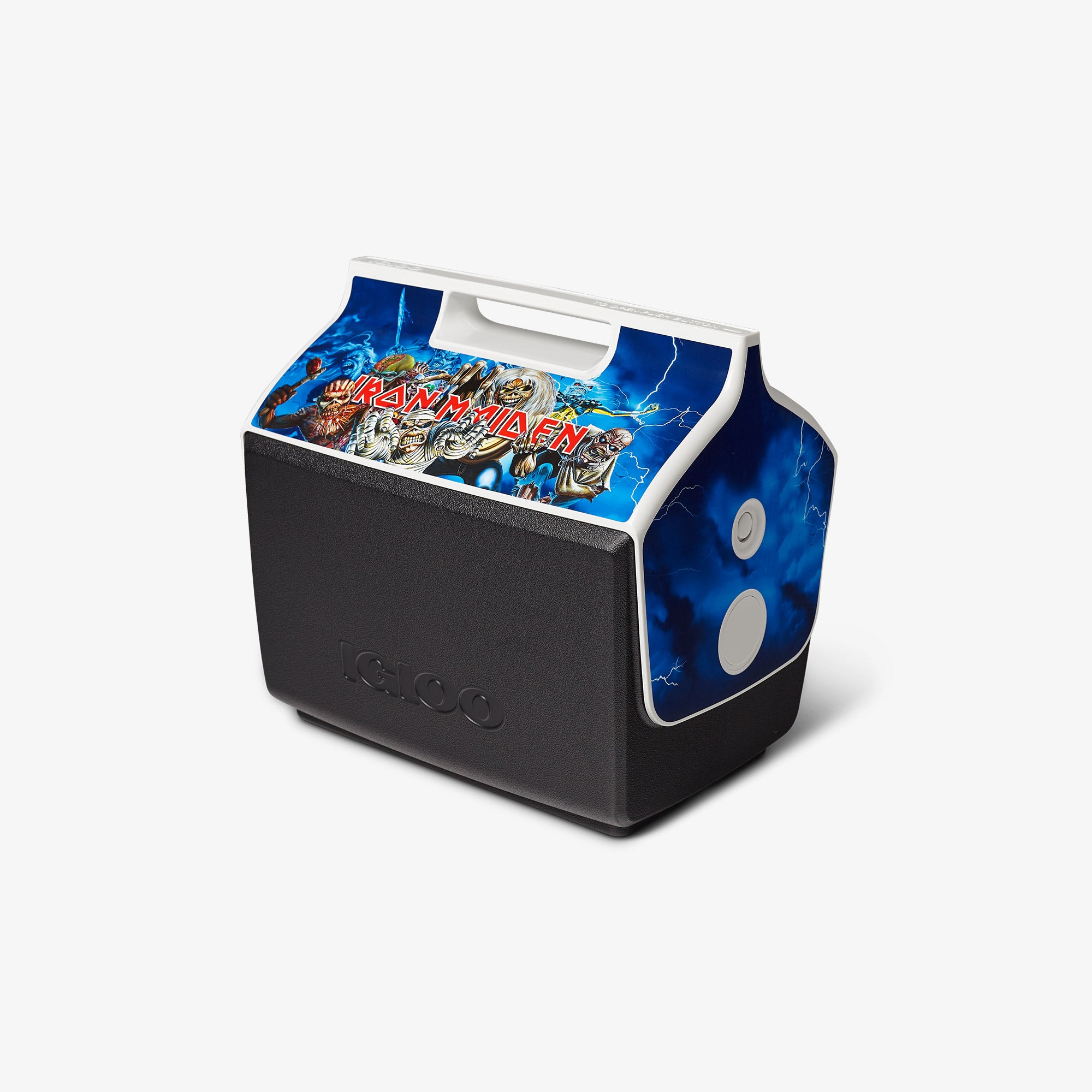 Iron Maiden Eddie's Playmate Classic 14 Quart Cooler - Insulated Picnic, Camping & Tailgating Cooler for Outdoor Adventures
