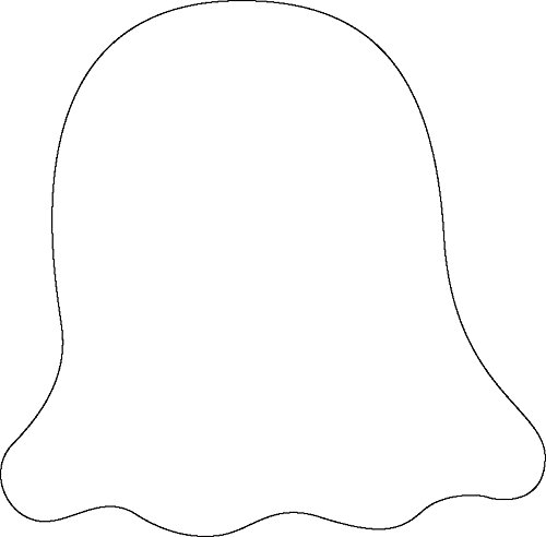 50 Sheets Ghost Sticky Notepad - 3 Inch White Self Stick Notes for Halloween Boo Baskets, Classroom, Bulletin Board & Lunch Box Decor - Cute Memo Pads for Kids, Back to School Supplies & Office Reminders (USA Made) - Perfect for Spooky Party Favors, Teacher Gifts & Home Organization