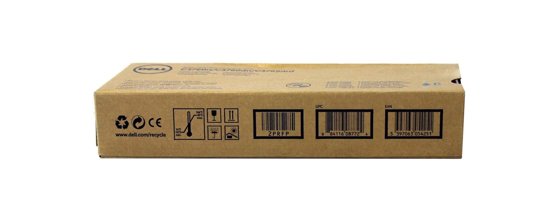 Original Title: Dell 2PRFP Toner Cartridge C3760N/C3760DN/C3765DNF Color Laser Printer   Optimized Title: Dell 2PRFP High-Yield Toner Cartridge for C3760N/C3760DN/C3765DNF Color Laser Printers - Reliable Replacement for Office & Home Printing