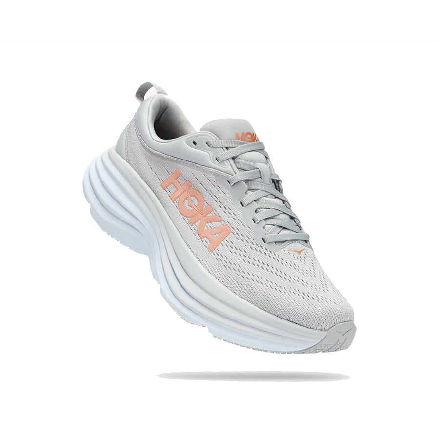HOKA Bondi 8 Running Shoes for Men & Women - Cushioned Comfort for Walking, Jogging & Marathon Training - Perfect for Road Running & Everyday Wear