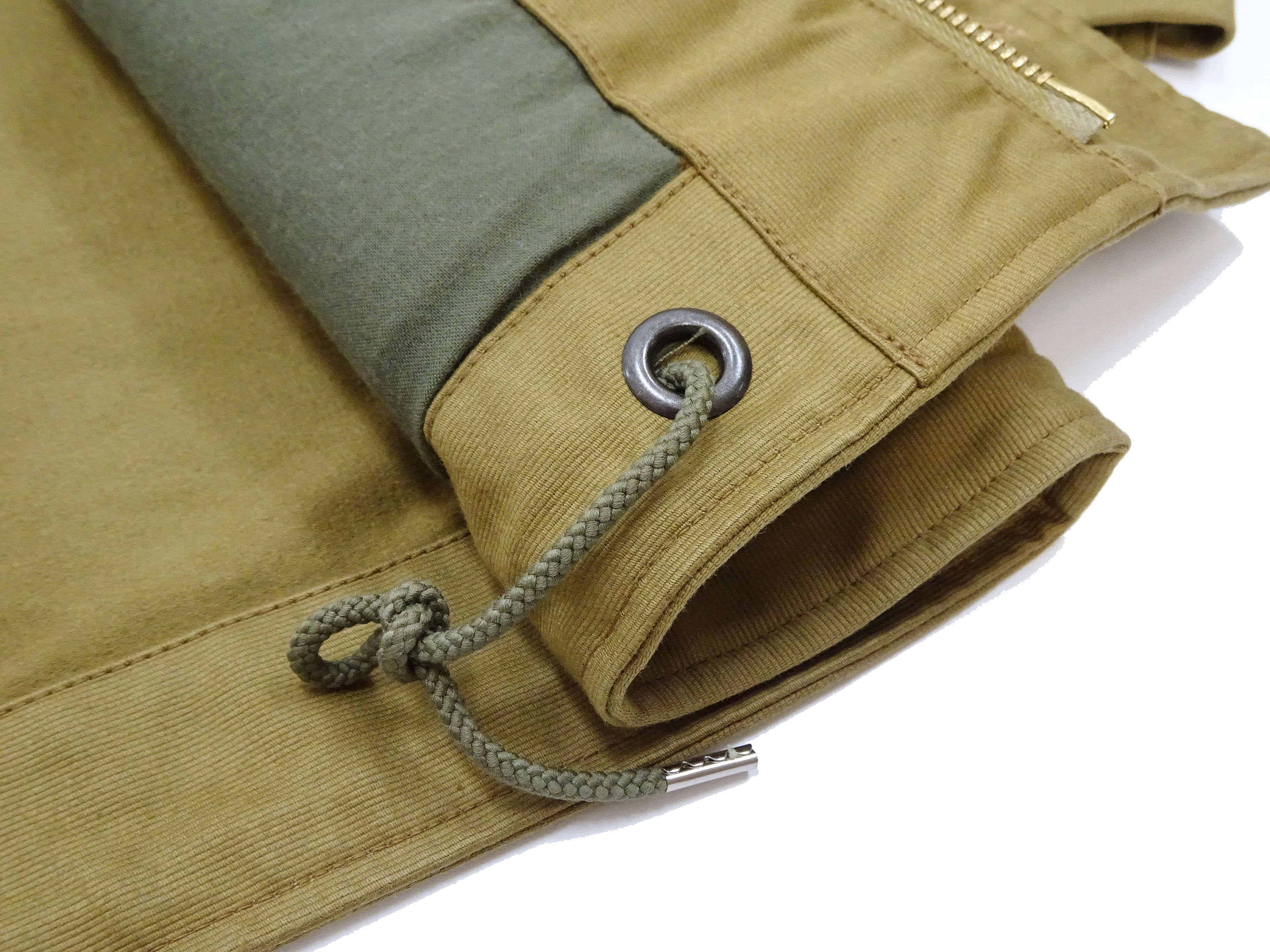Buzz Rickson N-1 Deck Jacket Men's Lightweight US Navy Style Jacket - Khaki Unlined Outerwear for Casual Wear & Outdoor Activities BR15346