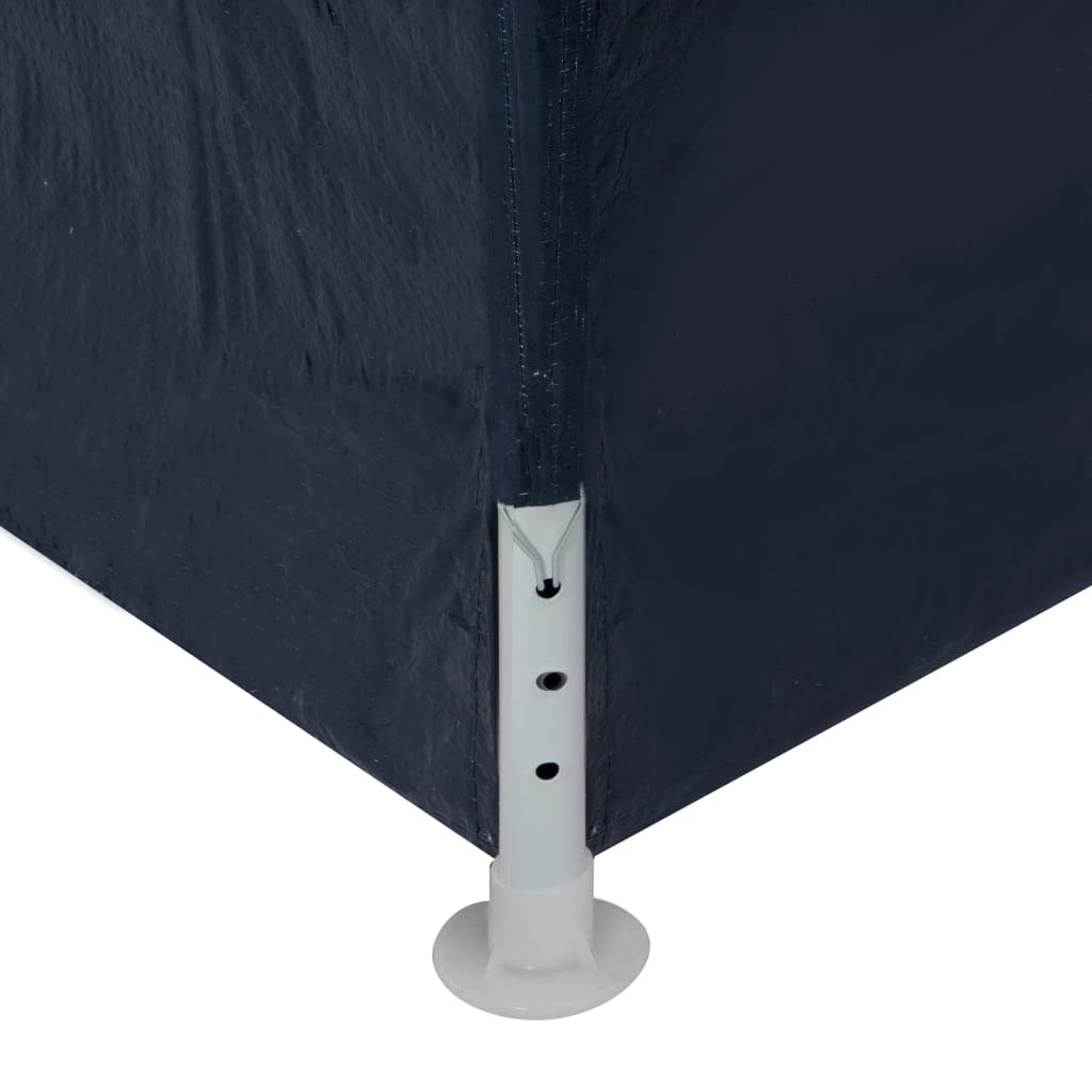 CHARMMA 10x10 Heavy Duty Pop Up Canopy Tent - Large Outdoor Party Tent for Weddings, Backyard Events & Gatherings - Waterproof Blue Shelter with Carry Bag - Perfect for Picnics, BBQs, Festivals & Camping