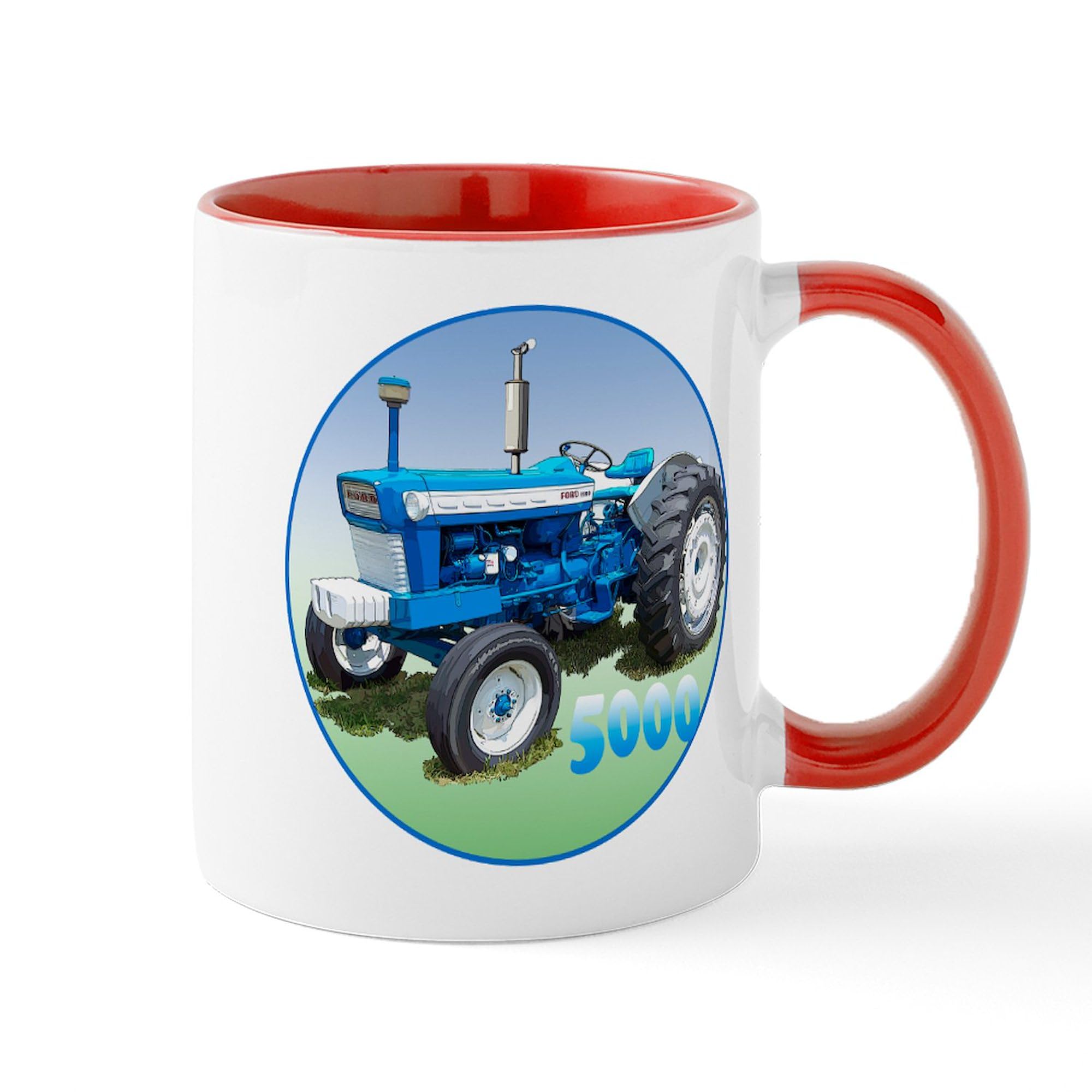 **CafePress The Heartland Classic Mug - 11 oz (325 ml) Ceramic Coffee Cup for Tea, Hot Chocolate & Office Use - Perfect for Home, Office & Gifts**
