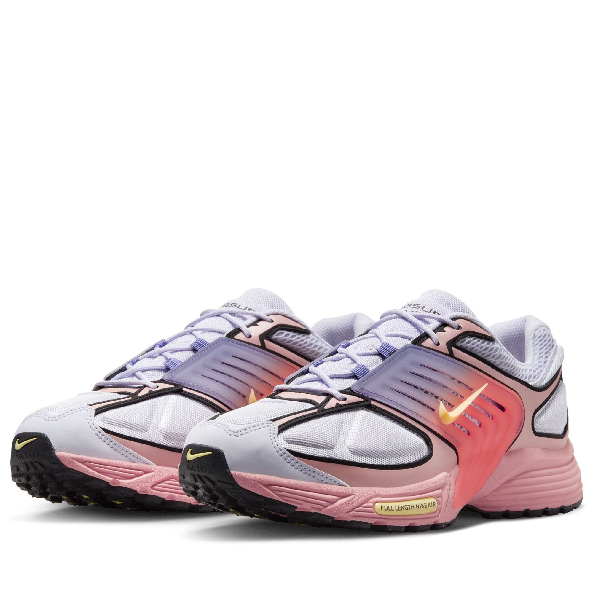Nike Air Pegasus Wave Running Shoes for Women - Amethyst Tint/Soft Yellow | Lightweight Cushioned Sneakers for Jogging, Gym Workouts & Everyday Wear