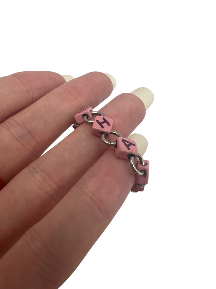 Chanel Pink Logo Dice Dangle Earrings - Luxury Fashion Jewelry for Women | Perfect for Parties, Date Nights & Special Occasions