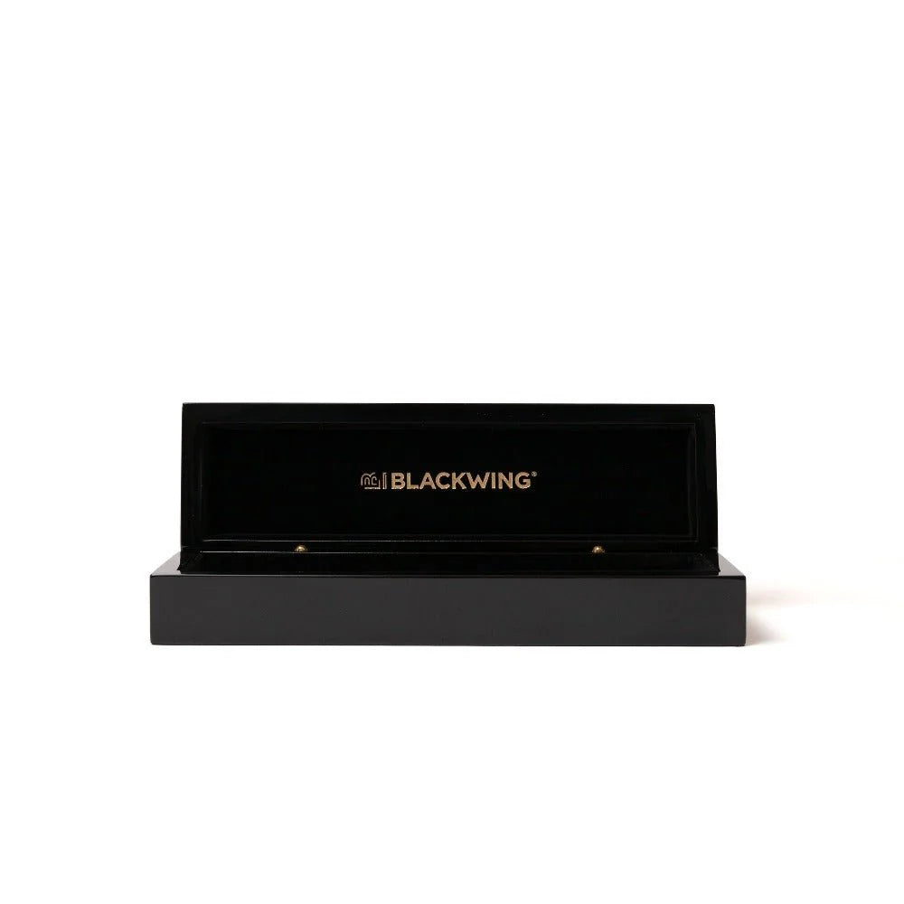 Blackwing 602 Mixed Pencils Box of 12 - Premium Velvet Lined Case for Artists, Musicians & Writers - Perfect for Sketching, Composing & Creative Work