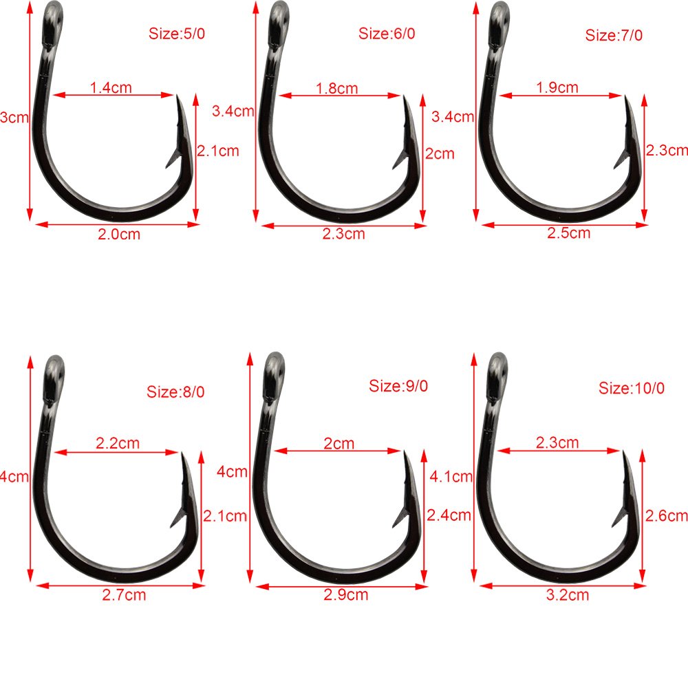 30pcs Saltwater Live Bait Fishing Hooks - Sharp Stainless Steel 2X Strong Hooks for Saltwater Fishing - Perfect for Surf Fishing, Pier Fishing & Deep Sea Fishing