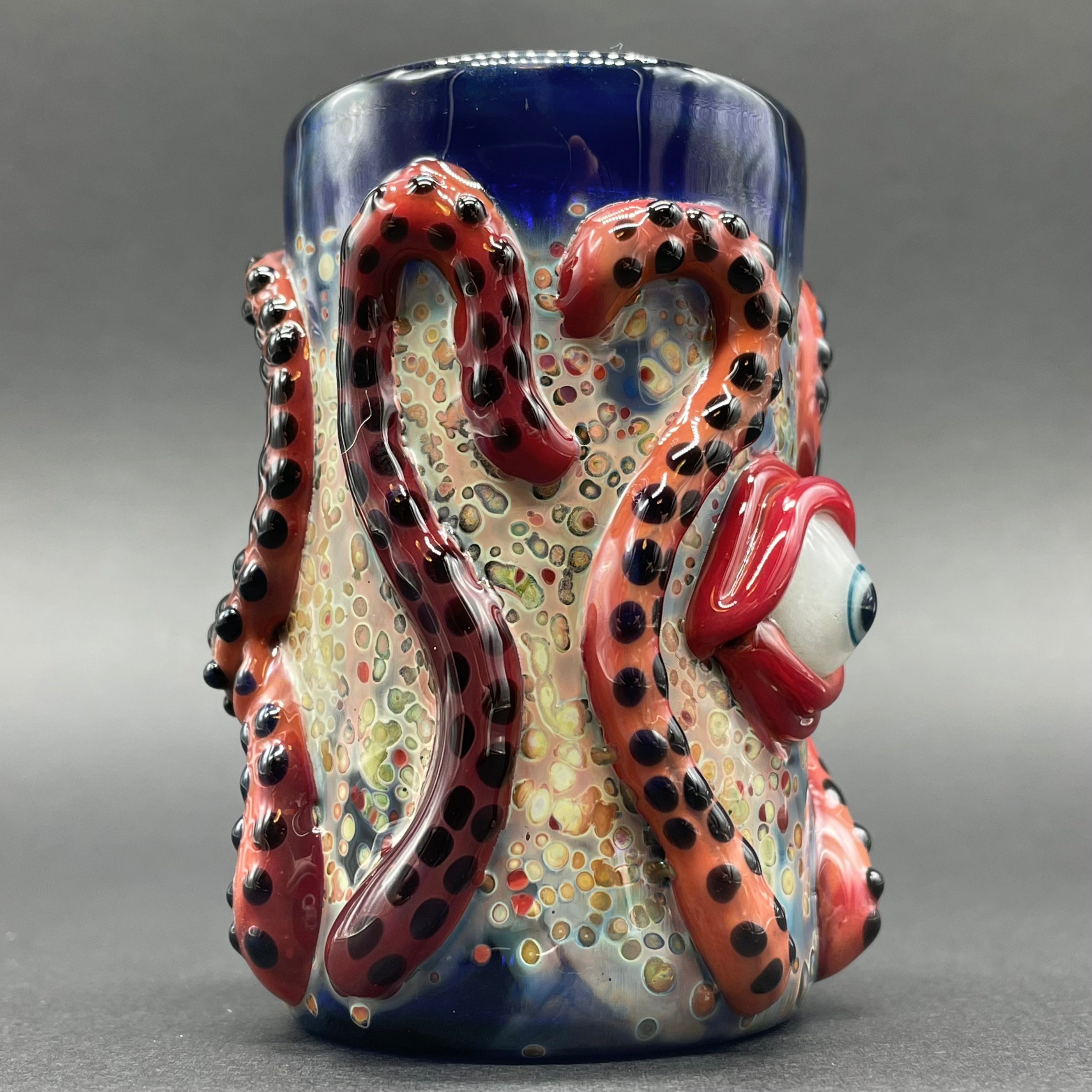 Premium Kraken Glass Cup - Durable & Stylish Drinking Glass for Water, Juice, Beer - Perfect for Home, Bar, Restaurant & Outdoor Use
