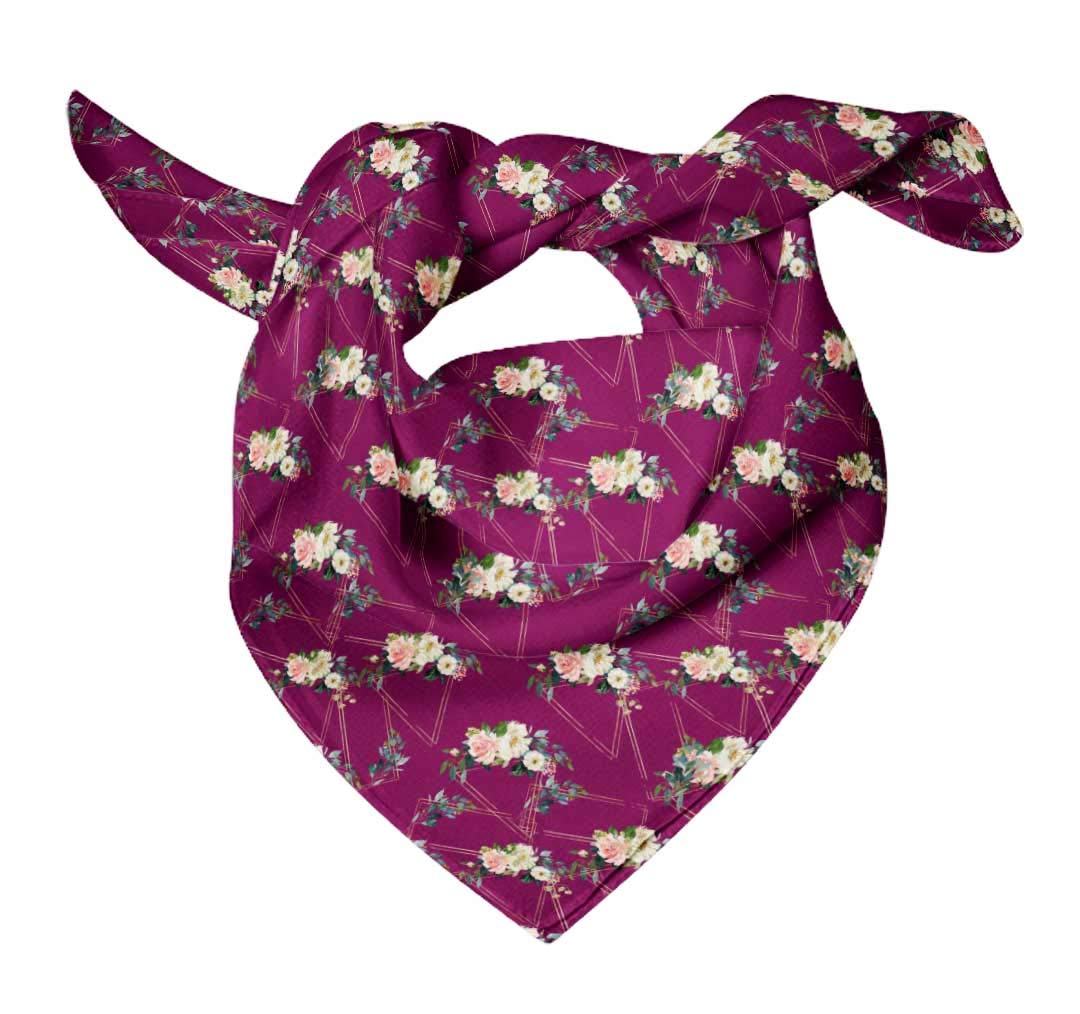 Bimba Pure Silk Printed Head Bandanas & Neck Scarves for Women - Soft Summer Fashion Accessories for Hair, Outfits & Outdoor Activities