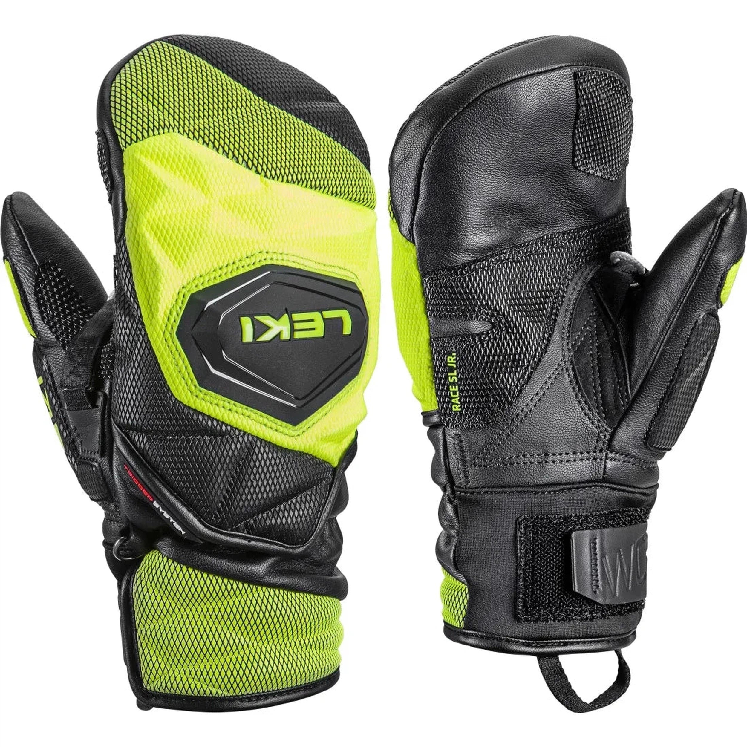 Leki Junior WCR Venom 3D Mitt 2025 - Kids' Ski Gloves for Cold Weather - Perfect for Snowboarding, Winter Sports & Outdoor Adventures