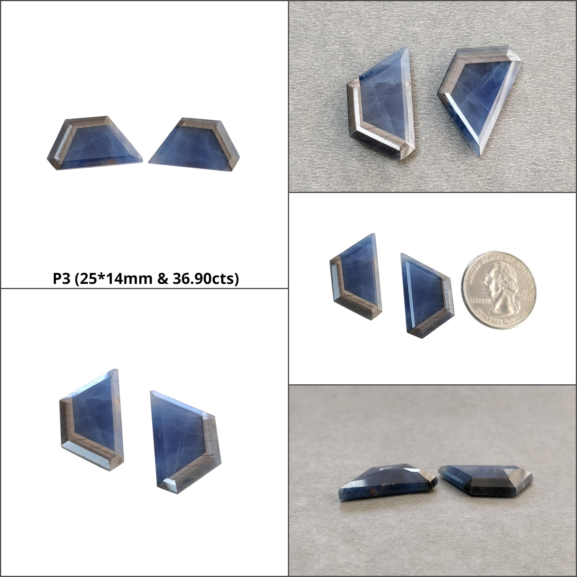 Natural Untreated Golden Brown Sapphire Marquise & Baguette Cut Gemstone - Chocolate Silver Sheen - Handcrafted Jewelry for Engagement Rings & Luxury Gifts