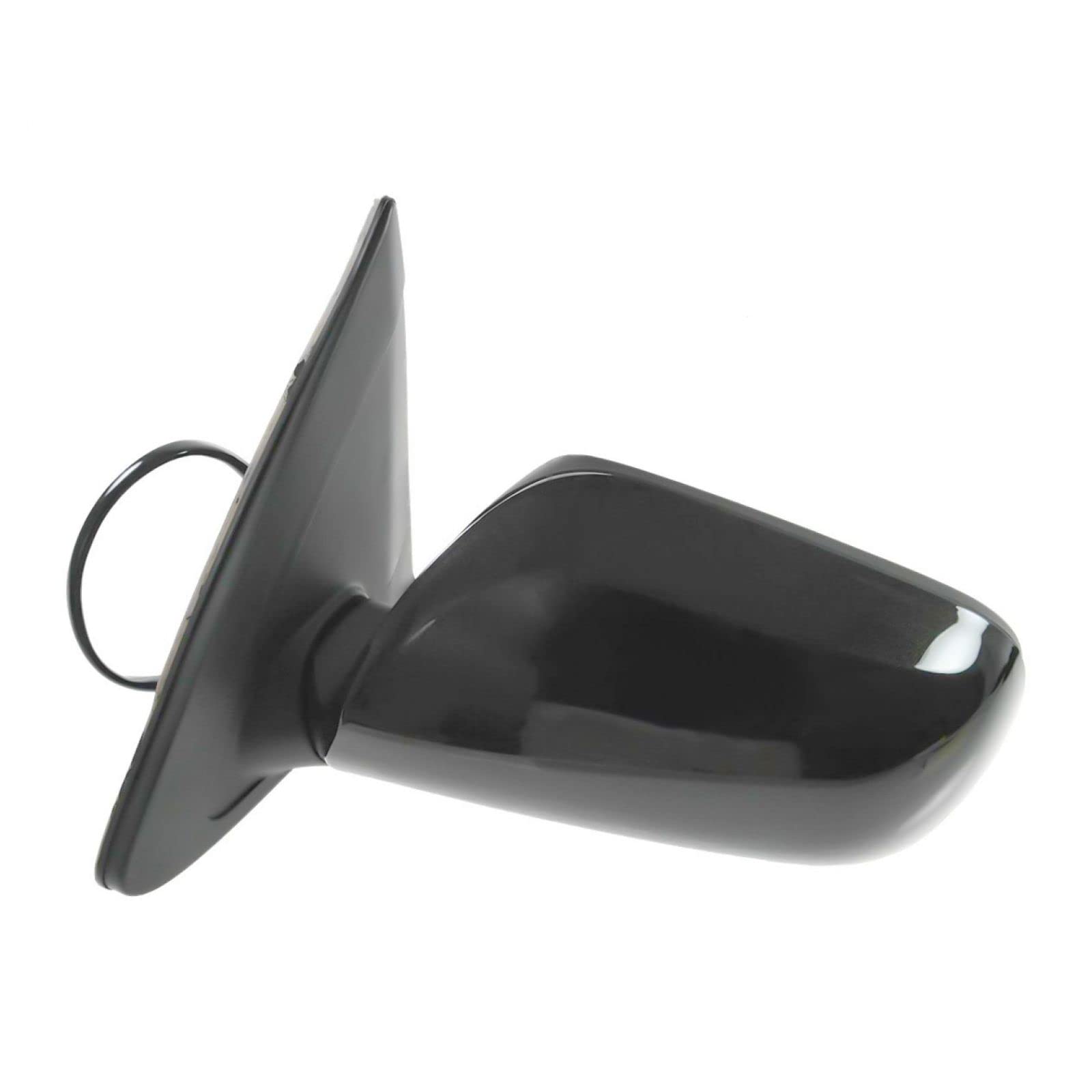 2009-2013 Toyota Matrix Left Side Driver Mirror Replacement - Gloss Black Non-Heated TO1320248 | Perfect for Parking Safety & Urban Driving