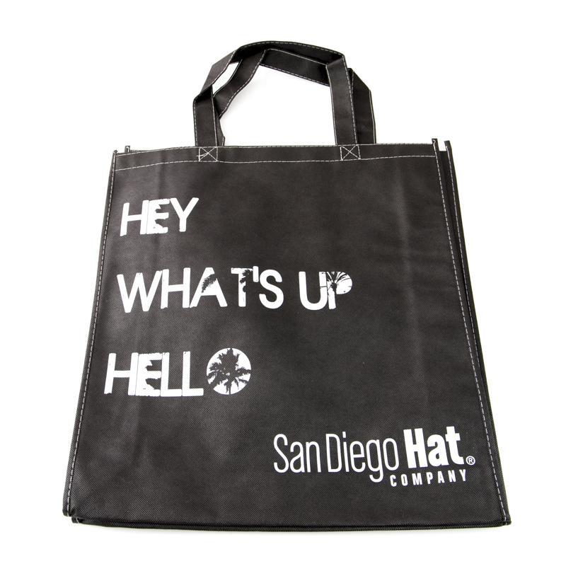 San Diego Hat Company Reusable Tote Bag - Eco-Friendly Cotton Shopping Tote for Groceries, Beach, and Daily Use