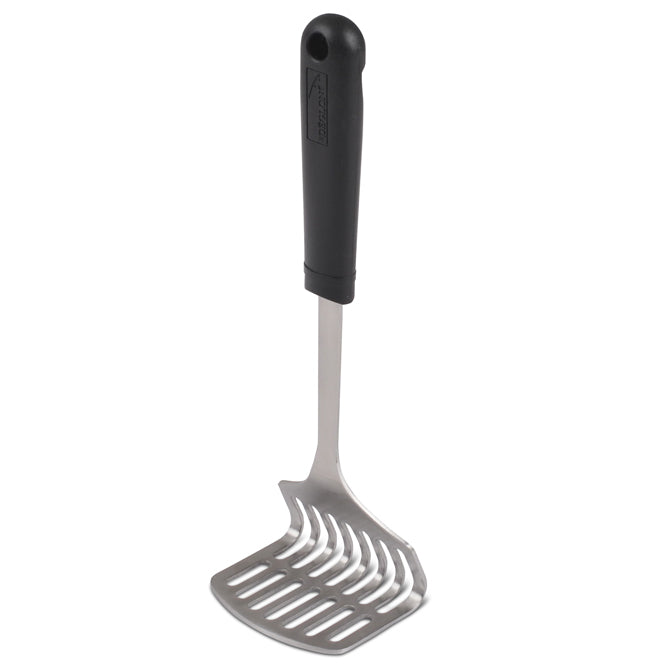 Premium Stainless Steel Potato Masher - Heavy Duty Kitchen Tool for Smooth Mashed Potatoes, Vegetables & Baby Food - Perfect for Thanksgiving, Family Dinners & Meal Prep