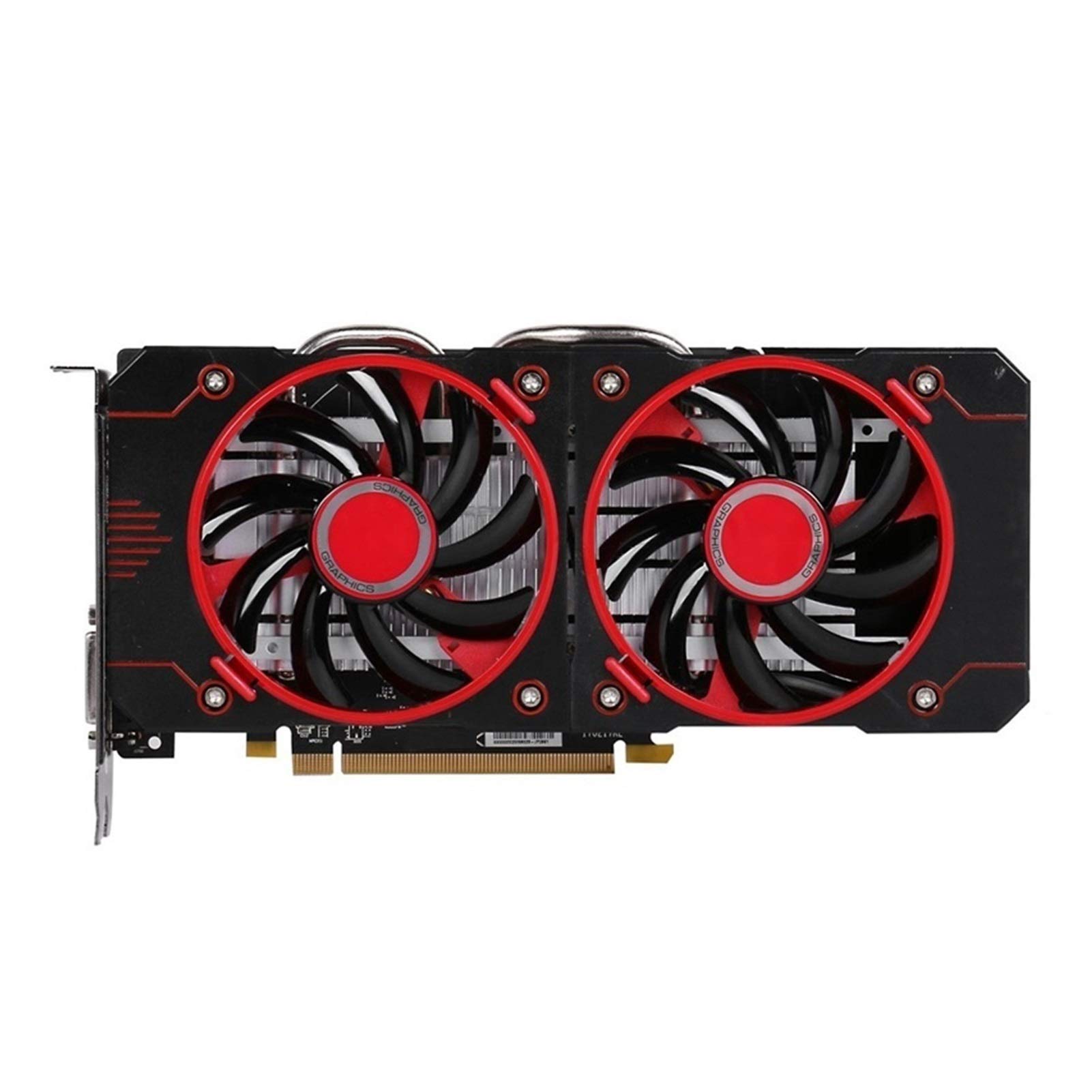 XFX AMD Radeon RX 560 4GB GDDR5 Graphics Card for Desktop PC - High Performance Gaming GPU, Video Editing & 1080p Display - Perfect for Gaming, Streaming & Creative Workstations
