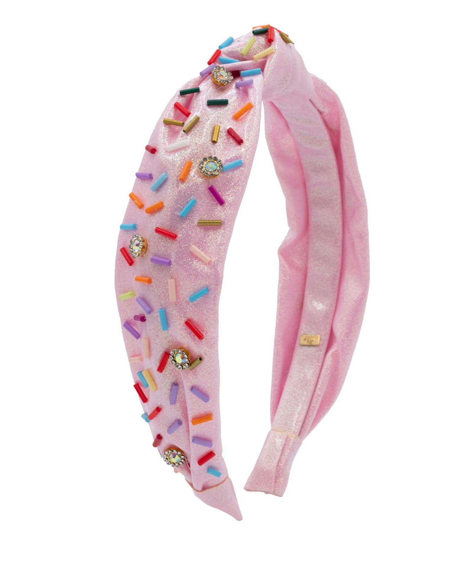 Bari Lynn Knot Headband - Thin Sprinkles Hair Accessory for Women | Perfect for Workouts, Yoga, and Everyday Style