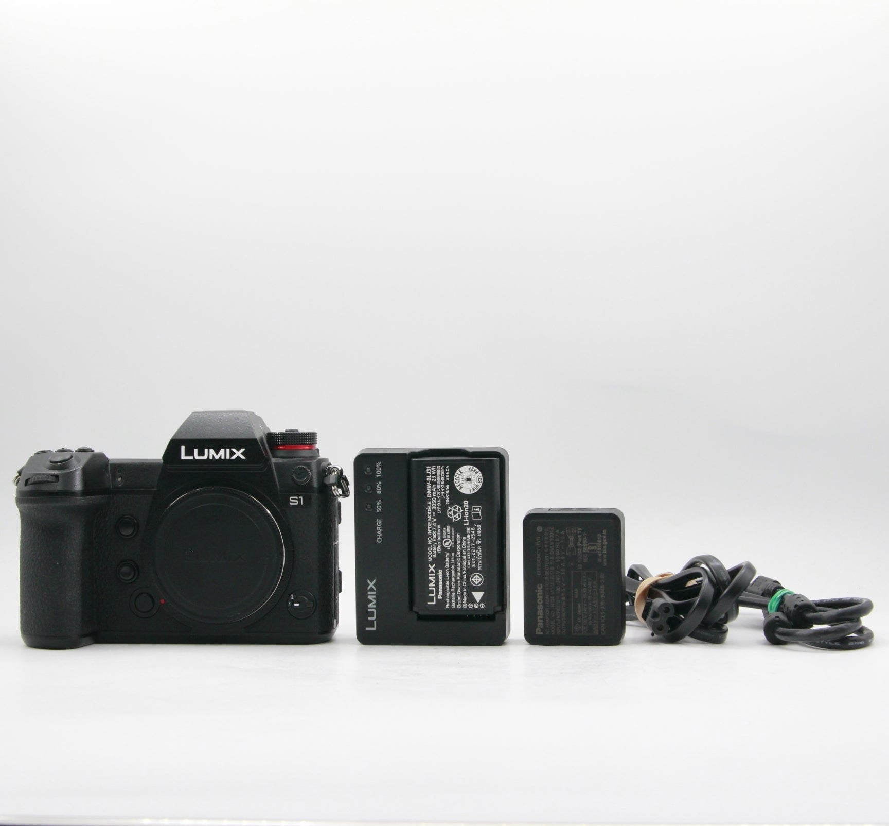 Refurbished Panasonic Lumix S1 Full Frame Mirrorless Camera Body Only - 20.8MP 4K Video, 2087 Shutter Count - Perfect for Professional Photography & Vlogging
