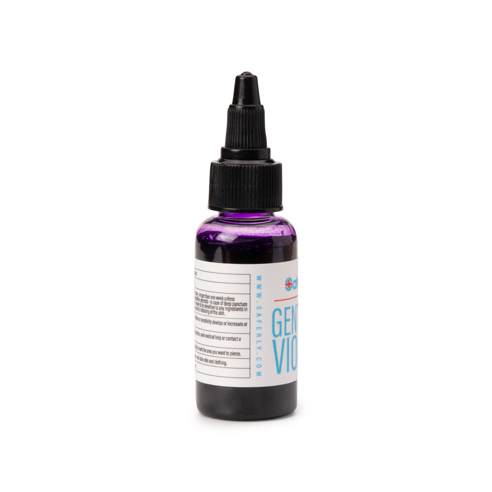 Gentian Violet Solution 1/2oz (15ml) Bottle - Antifungal & Antibacterial for Minor Cuts, Skin Infections - First Aid & Wound Care Essential