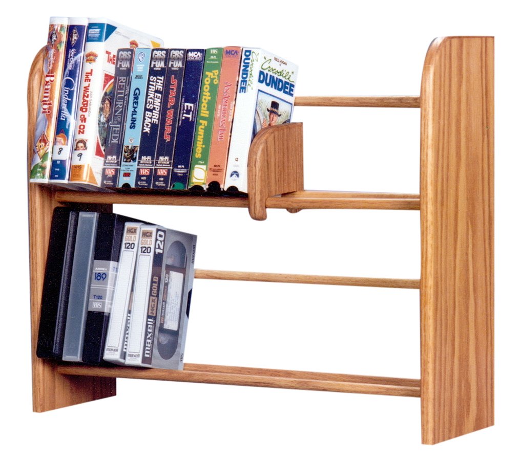 205 DVD/VHS Storage Rack - 18.5