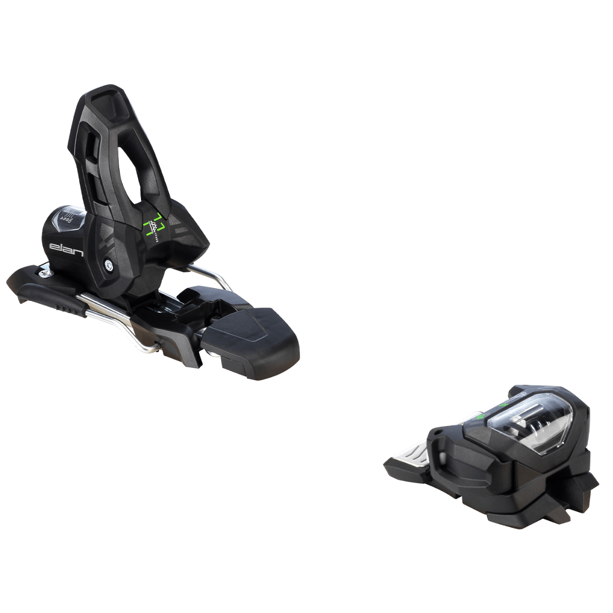Elan 2024 ATTACK 11 GW Ski Bindings - Premium Alpine Ski Bindings for All-Mountain Performance | Perfect for Freeride & Resort Skiing