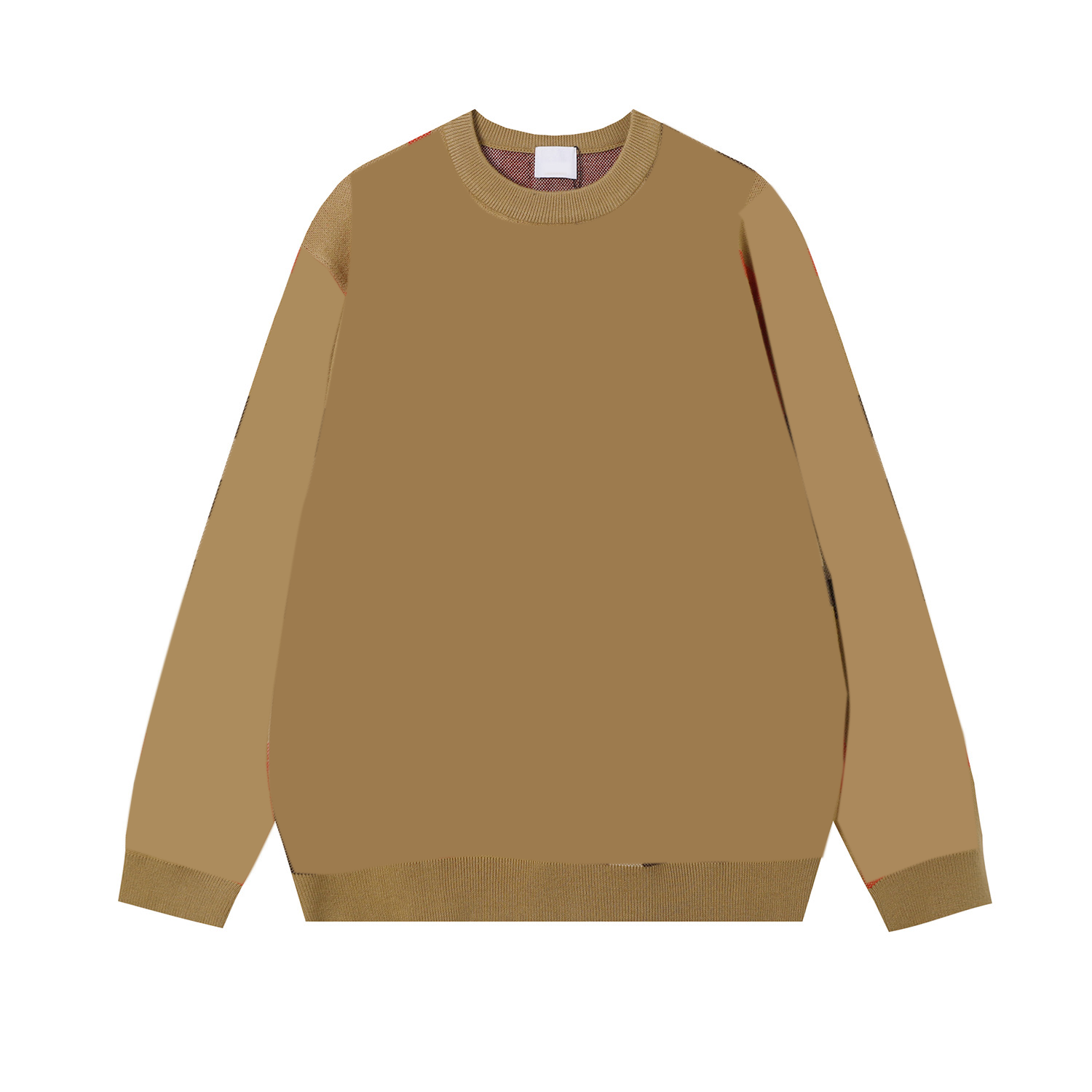 Men's Classic Check Crew Neck Sweater - Soft Cotton Knit Pullover for Casual Wear & Winter Layering | Perfect for Office, Date Night & Weekend Outfits