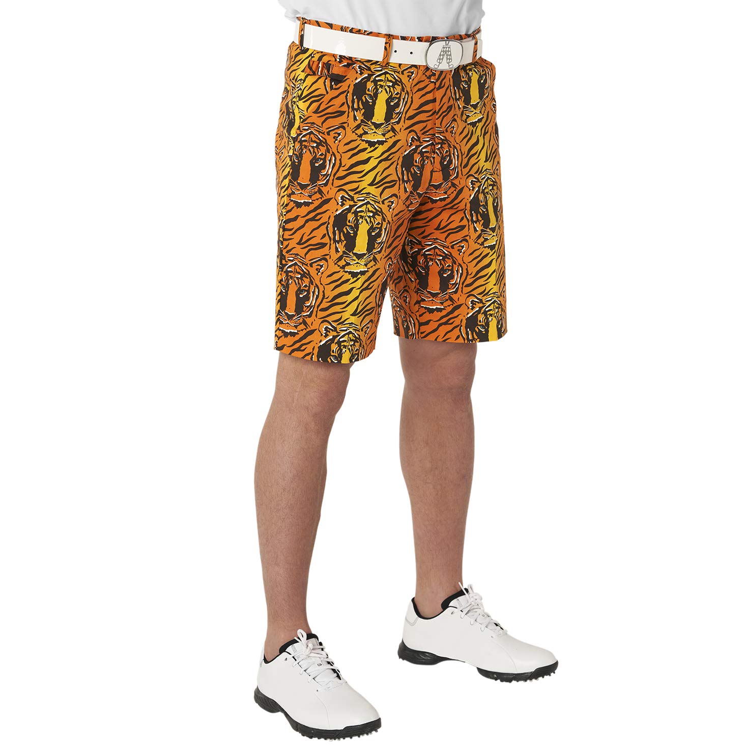 Royal & Awesome Men's Golf Shorts - Funny & Crazy Printed Golf Shorts for Men | Perfect for Golfing, Casual Wear & Summer Outings