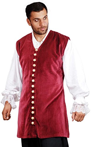 Vest Only: Maroon