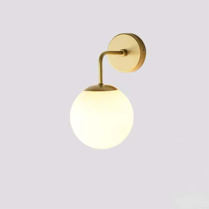 Halo Crest Wall Sconce - Modern LED Wall Light Fixture for Bedroom, Living Room & Hallway - Elegant Home Decor Lighting with Adjustable Brightness