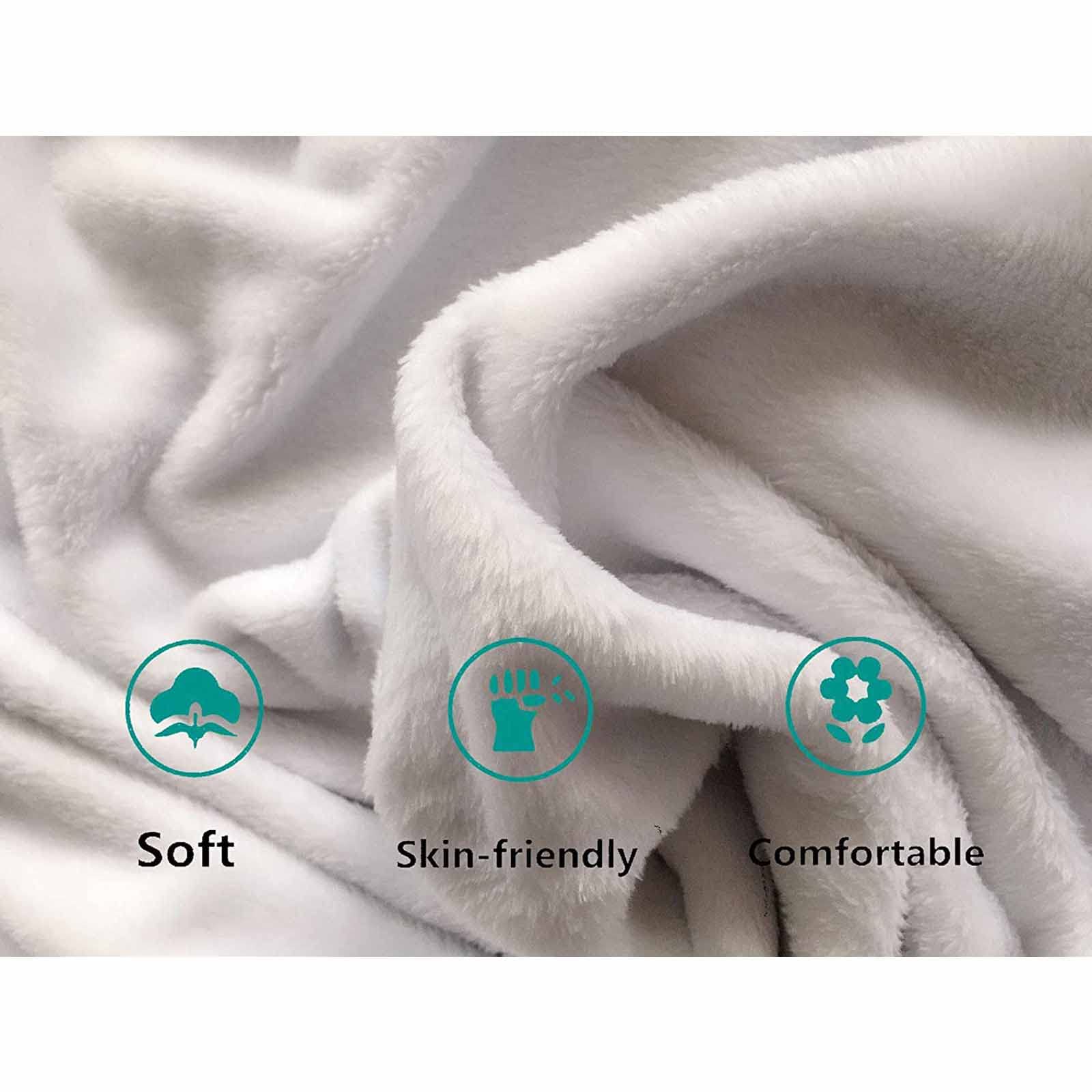 Custom Photo Blanket for Adults - Personalized Fleece Throw with Your Picture - 47.24x68.9 inches (120x175cm) - Unique Gift for Couples, Family & Friends - Perfect for Anniversaries, Birthdays & Home Decor