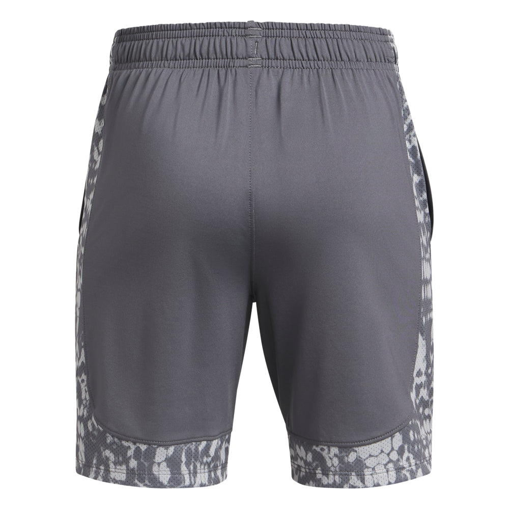 Boys' Under Armour Youth Tech Vent Printed Block Shorts - Breathable Athletic Shorts for Running, Basketball & Gym Workouts - Kids' Sports & Casual Wear