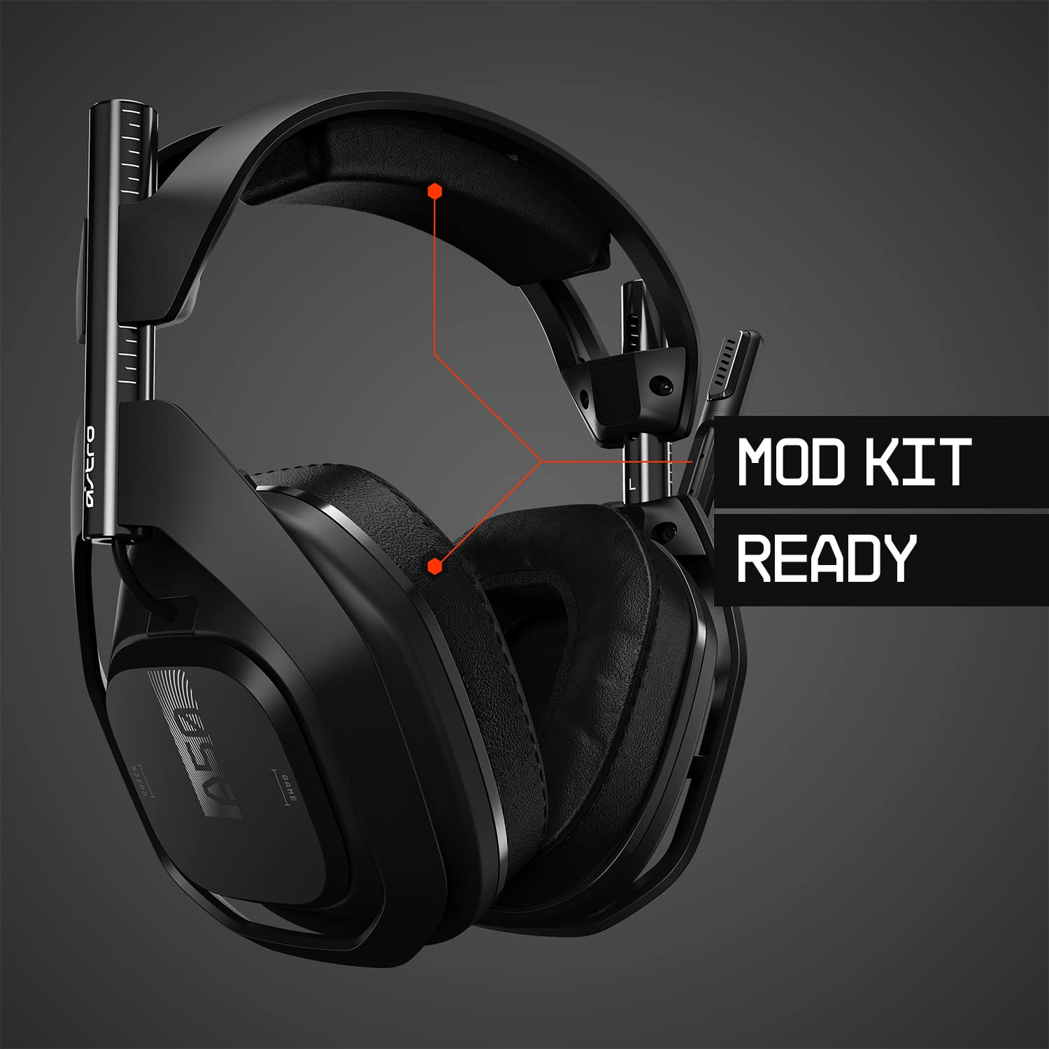 ASTRO Gaming A50 Wireless Headset with Base Station Gen 4 - Premium Noise Cancelling Headphones for PS5, PS4, PC & Mac - Black/Silver - Perfect for Gaming, Streaming & Virtual Meetings