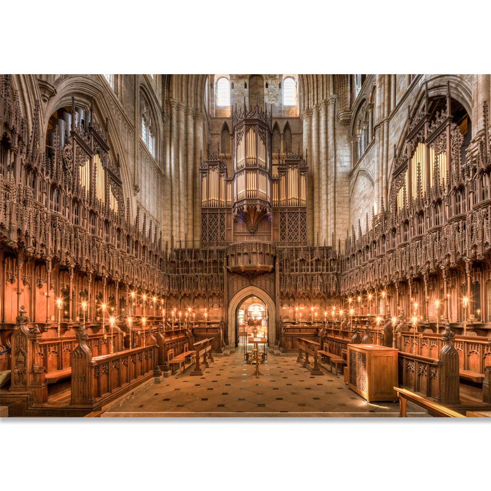 Beautiful Great Church Removable Wallpaper - Peel and Stick Wall Mural for Bedroom (66x96 inches) | Perfect for Home Decor, Nursery, Living Room & Office
